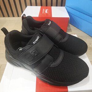 Propet Womens Stability X Strap Black Sneakers Size 7 M/B Man-Made Upper Lightwe